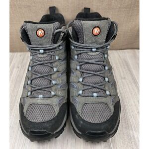 Merrell Moab 2 Mid Waterproof Women's Hiking Boots Shoes Granite Size 10
